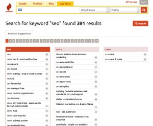 Keywordtool.io SEO long-tail keyword tool