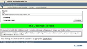 Google XML Sitemap(s) Validator