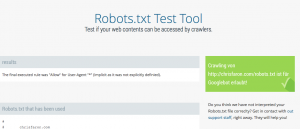 Free robots.txt checker