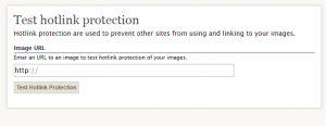 Tool to check if hot-linking is allowed