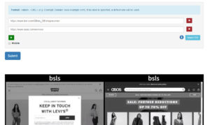 Pagespeed - to generate a comparison of load speed between 2 sites