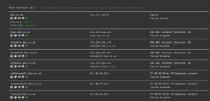 DNSdumpster.com is a FREE domain research tool that can discover hosts related to a domai